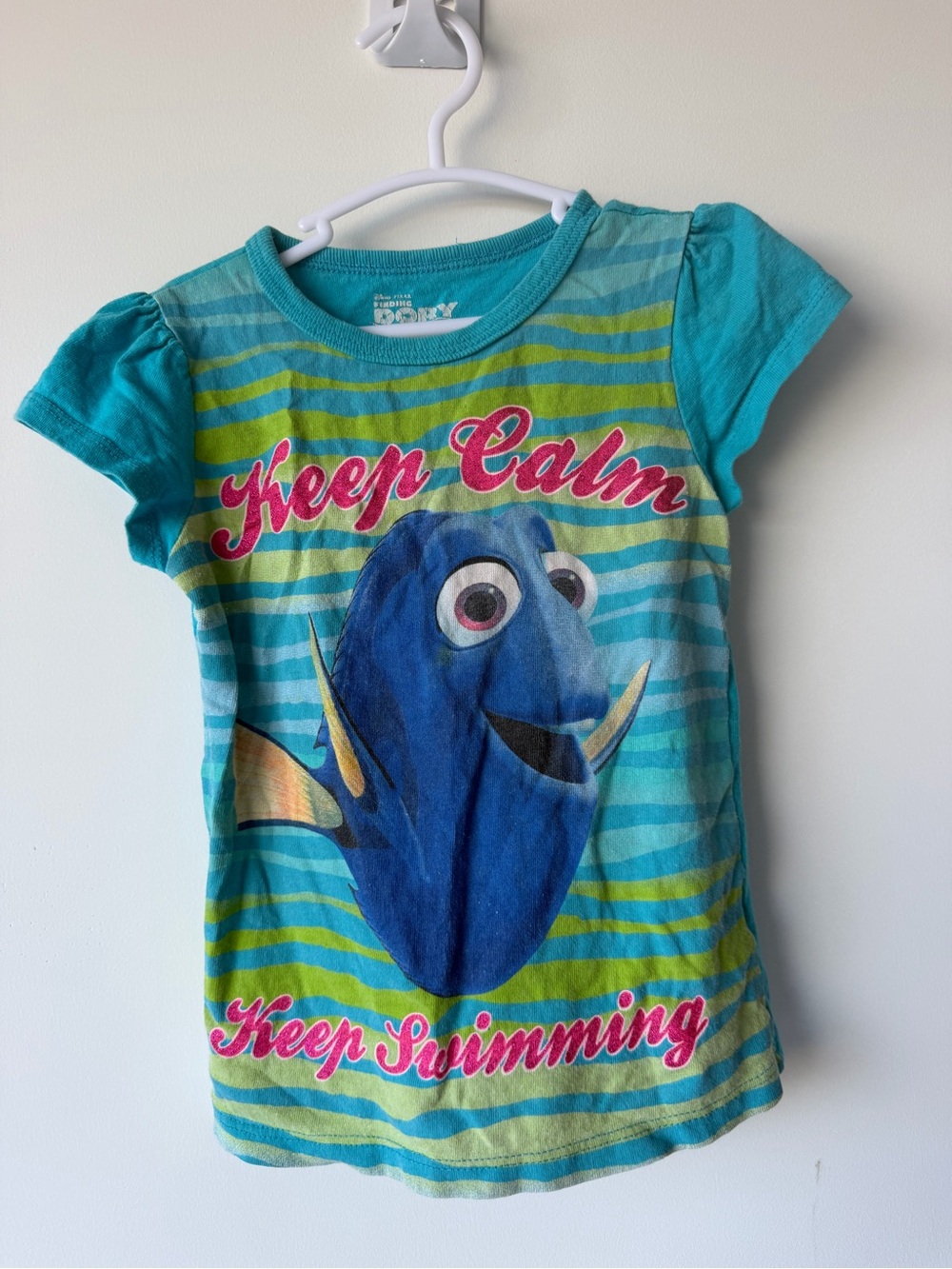 Finding Dory Graphic Tee Girls Size 5
